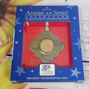 Vintage Hallmark American Spirit Collection Ornament Massachusetts